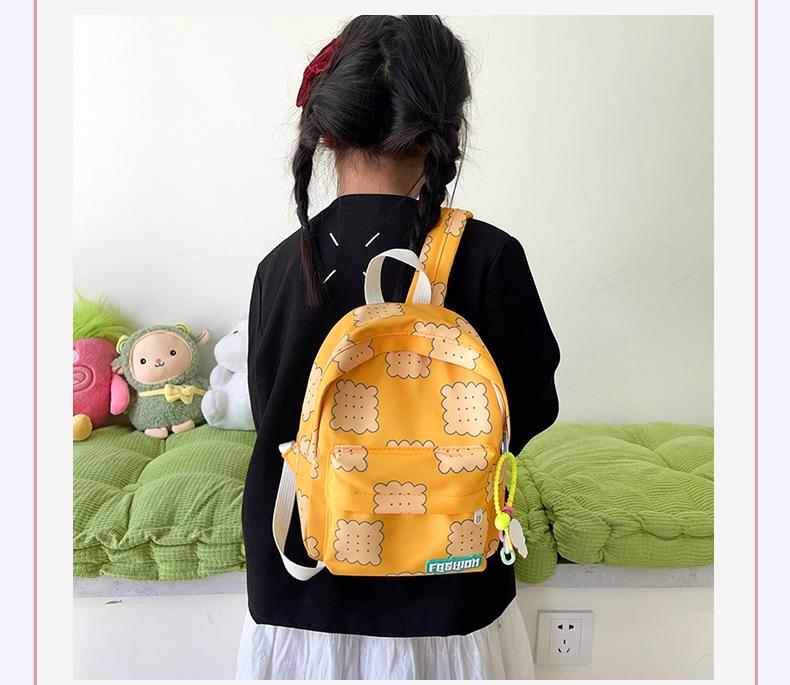 Korean Style 2024 Cute Large-Capacity Backpack - Sweet Student Cartoon School Bag