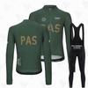 PAS fleece suit winter cycling suit long sleeve overalls trousers road bike mountain bike outdoor clothing