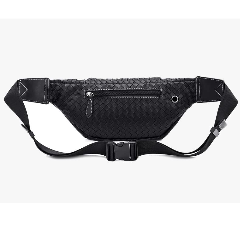 braided waist crossbody shoulder leather body waterproof motorcycle waist motorcycle waist motorcycle waist shoulder American faux leather leather