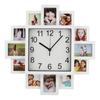 16 Inch Wall-mounted Clock Black White Picture Frame Clock Photo Frame Wall Clock  Gift Giving