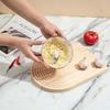 500/900MLmanual stainless steel garlic chopper,rotating sharp blade,smooth drawstring,non slip base,use for onion,meat,milkshake