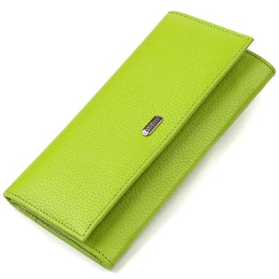 Youth Wallet Made of Genuine Leather Flotar CANPELLINI 21833 Light Green