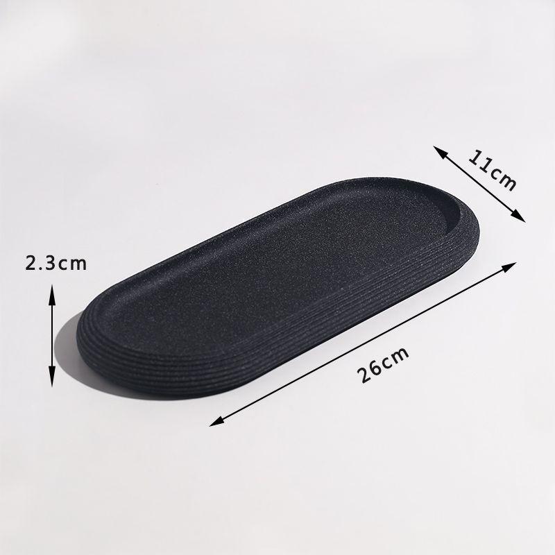 Wodoodporny organizer na blat łazienkowy, antypoślizgowa taca na kosmetyki do toaletki, do umywalki, wystrój hotelowy i domowy, styl INS Nordic