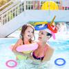 Einhorn Aufblasbares Ringwurfspiel Spielzeug Kinder Geburtstagsfeier Gastgeschenke Geschenke Hawaiianische Sommer Strand Poolparty Dekoration Zubehör