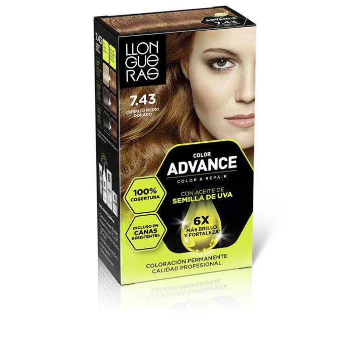 COLOR ADVANCE #7,43-cobrizo Medio Dorado 1 U