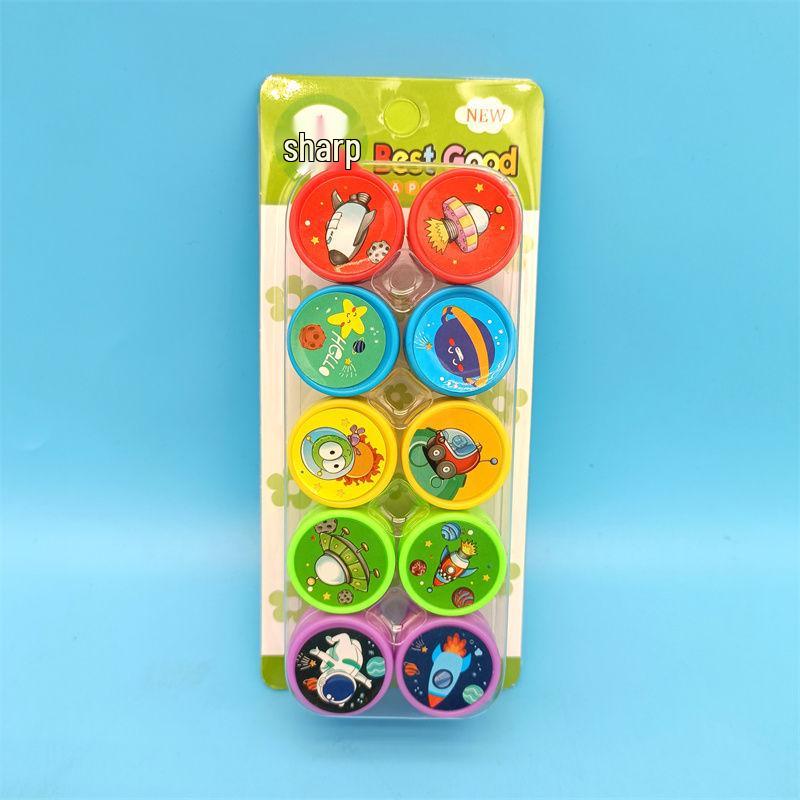 Tampon de Journal Clair Créatif Langlang Mountain Petit Monstre & Esprit Cochon Crapaud - Prix pour Enfants