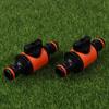 1Pc 16Mm Equal Garden Hose Shut Off Valve Fitting Plastic Tubing Tap Adapter Quick Joint For Watering Irrigation Car Wash