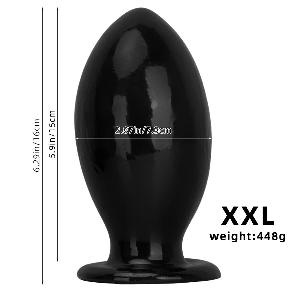 Analplug in Rugby-Stil, verschiedene Größen: Extra Groß, Weich, Hautfreundlicher Dilator für Männer & Frauen