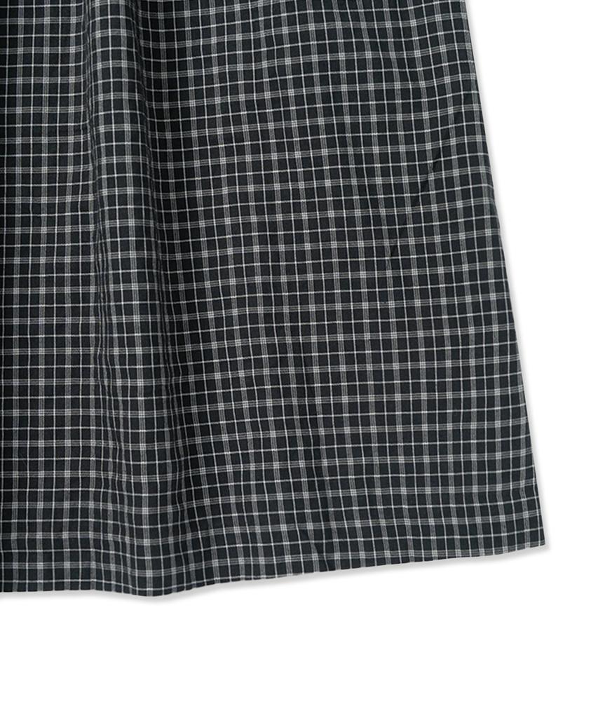 Without Summer Plain Band Skirt_Check