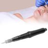 Halvpermanent Microblading Ögonbryn Läppar Tatueringsmaskin Smink Tattoo Penna (Svart )