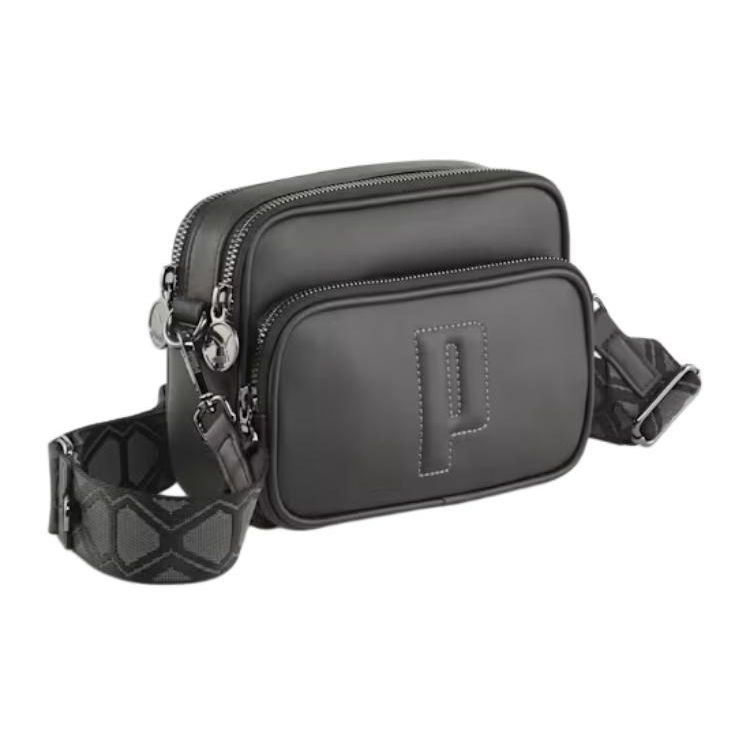 Puma Sense Fashion Casual Zipper Crossbody Bag Medium Women bags Black 090429-01