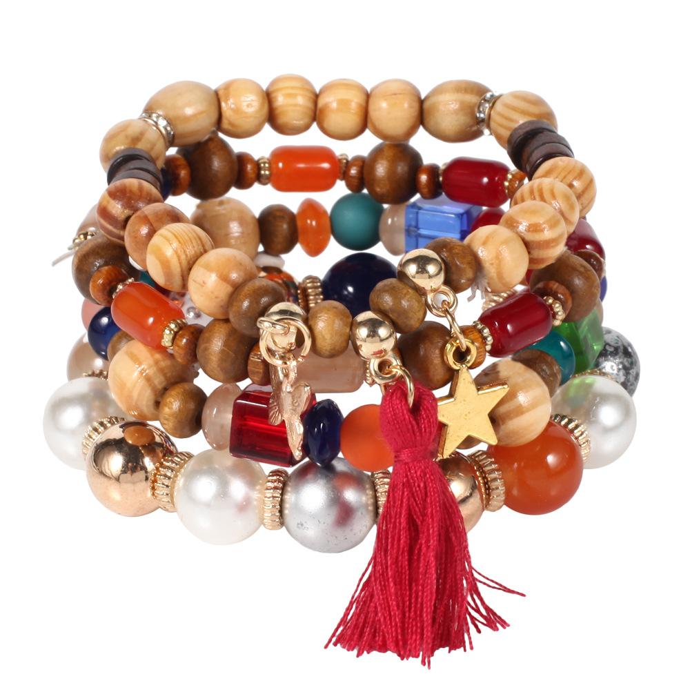 JYL TS Bracelet Bohemian Tree Of Life  Fringe Design Exudes Vitality