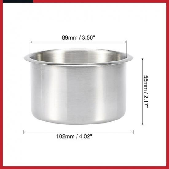 Stainless Steel Universal Cup Drink Holders Silver Tone for Marine Boats RVs