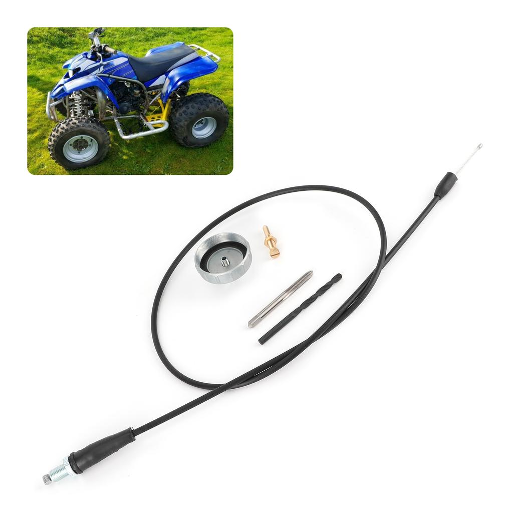 Throttle Cable+Cap+Idle Screw Kit 101874K Fit for Yamaha Blaster YFS200 1988‑2006