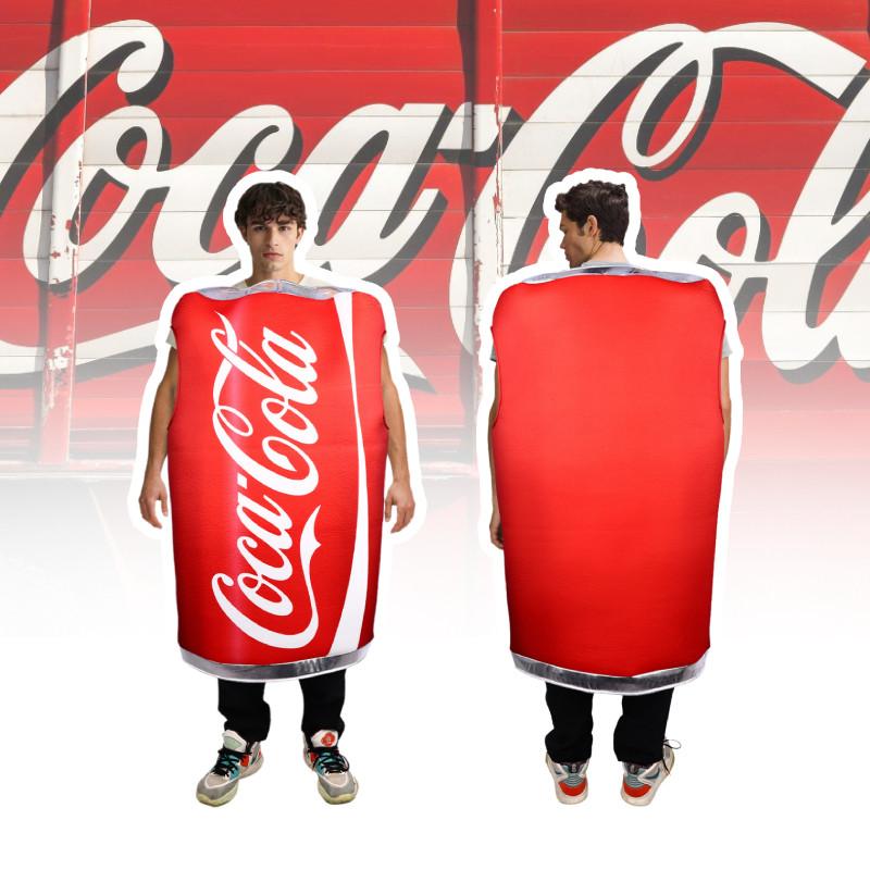 Inflatable Adult Cocacola Suit Cosplay Fancy Dress Costume Party Gift Halloween