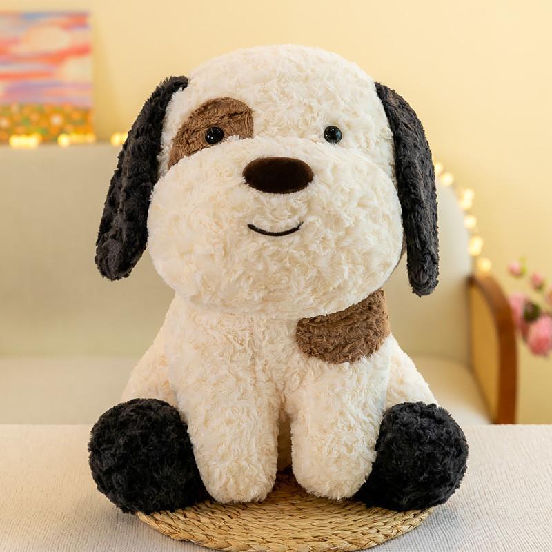 Cute Dog Plush Toy Doll Spotted Dog Stuffed Animal Kids Sleep Doll Gift For Girls