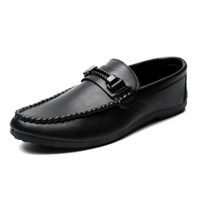 

Penny Loafers Shoes For Men Boat Shoes 2026 Summer Business Leather Man Moccasins Mens Driving Casual Shoe Slip On Flats Brown 39