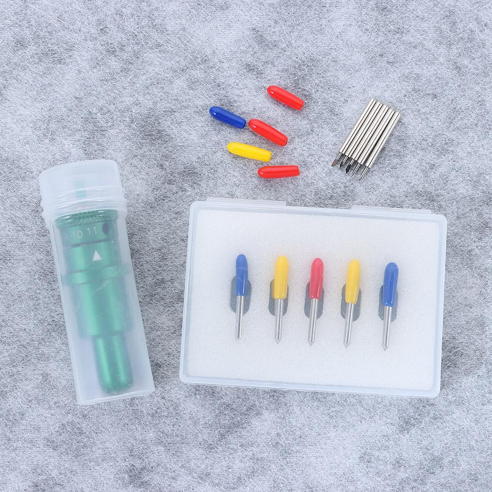 30 45 60 Degree Plotter Blades Replacement Metal Blades Holder Smooth for Graphtec Silhouette Cameo 4 Plus Pro Portrait 3