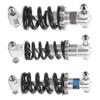 Bike Rear Suspension Damper Spring Bike Shock Struts Coil Spring Shocks Absorber Suspension Damper 150mm Steel
