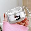 Cute Cat Clear Earphone Cases Cover Case For Airpods 4 Pro3 Pro2 1 Pro 3 2