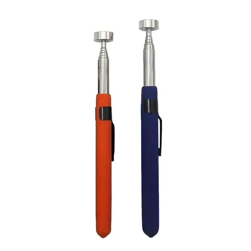 2pcs Magnetic Pen Shaped Pickup Tool Retractable Telescopic Pickup Stick for Electronics Telescopic Reach
