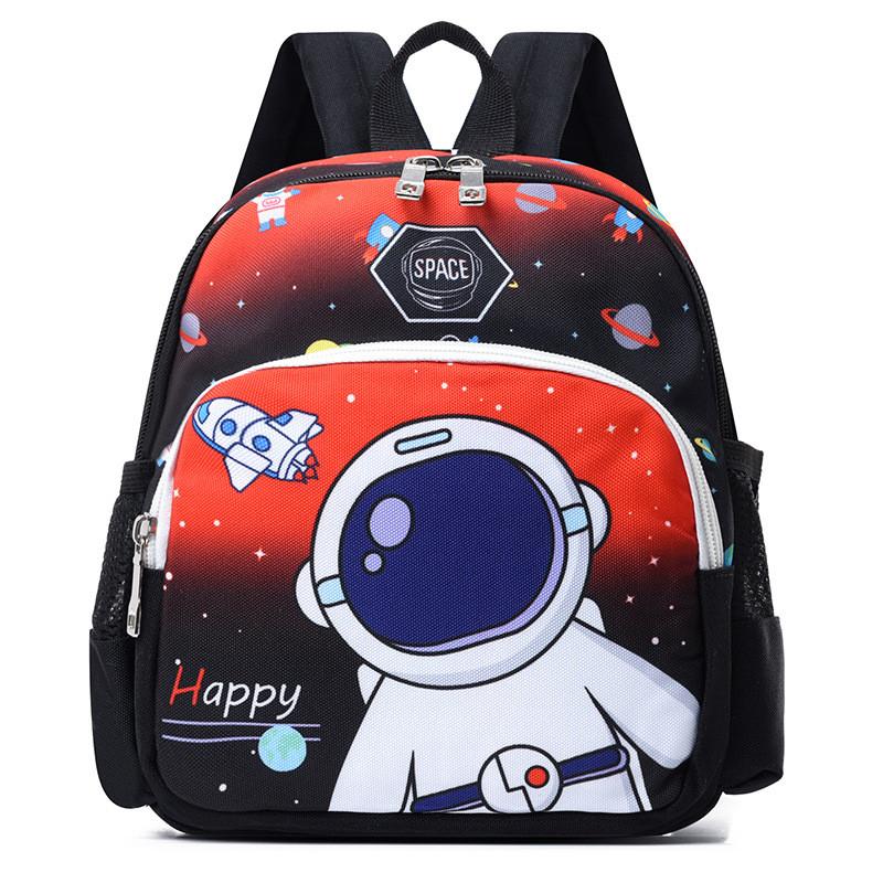 Adorable Spider-man Cartoon Backpack For Boys And Girls Stylish Nylon Preschool Bag