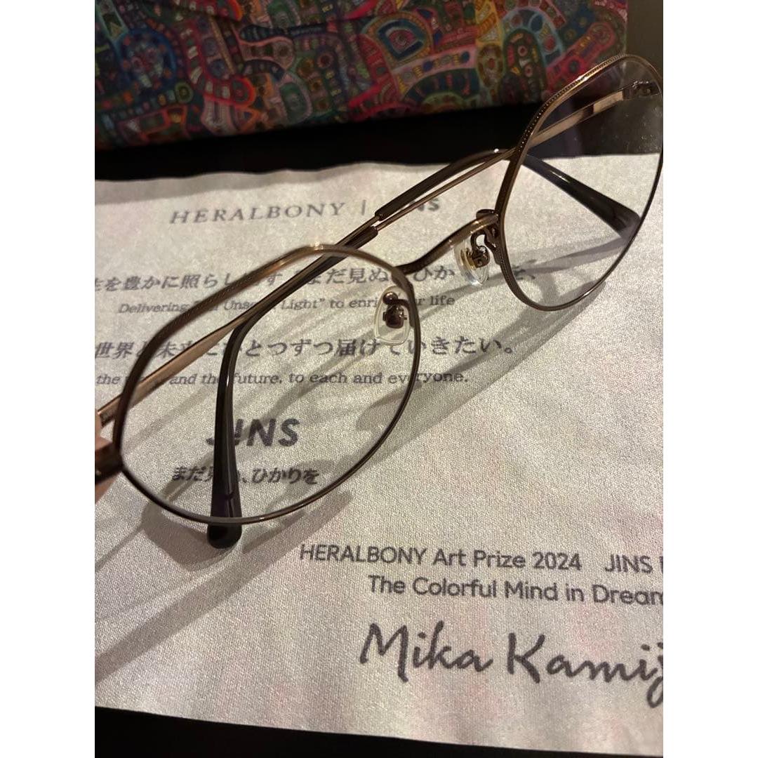 Used JINS glasses non-prescription