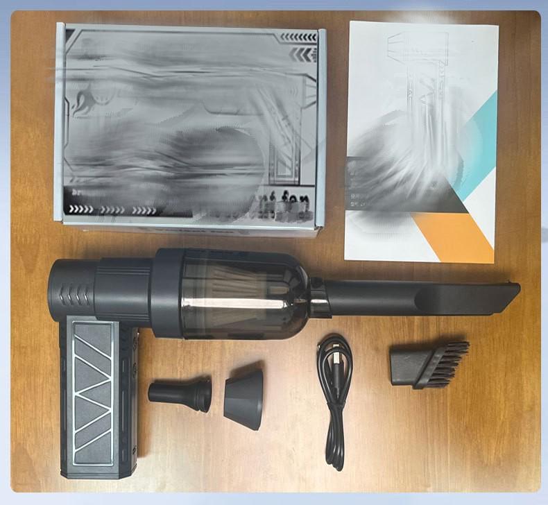 High-Powered Handheld Vacuum & Fan, 130,000 RPM Turbine, Wash/Blow Dual Function