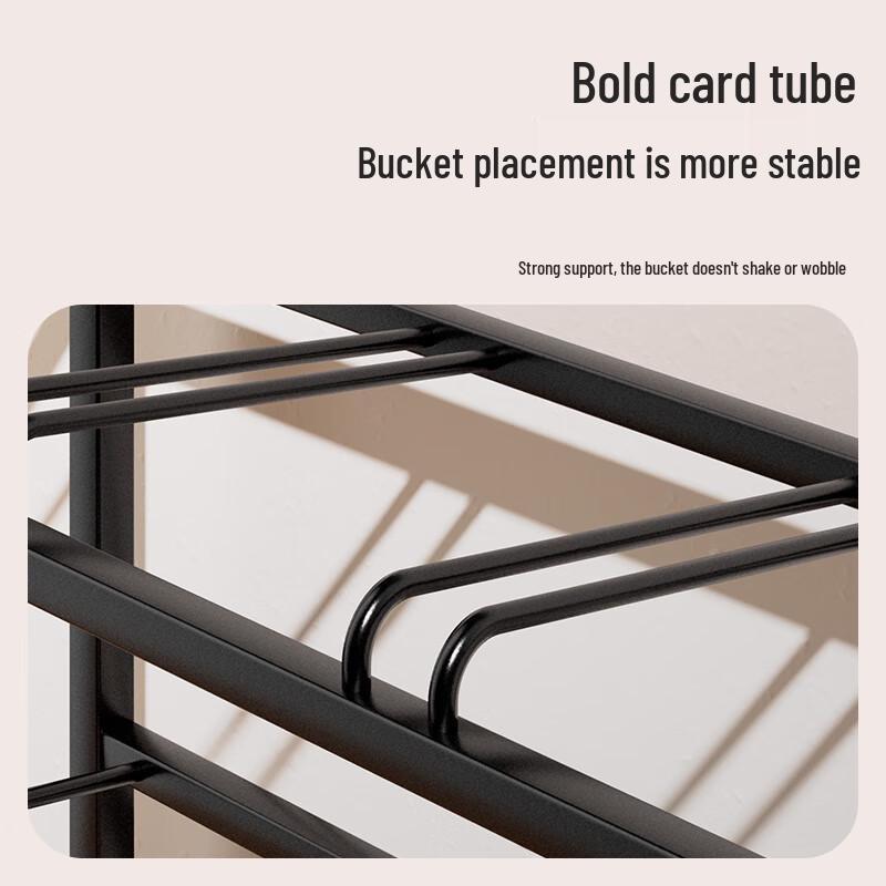 Miling 4patrový stojan na skladování 12 lahví s vodou