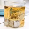Pietre da Whiskey in Acciaio Inossidabile Raffreddatori Riutilizzabili per Bevande Non Diluenti e Lavabili in Lavastoviglie Cubetti di Ghiaccio Metallici per Whiskey Raffreddatore per Vino Strumento da Bar