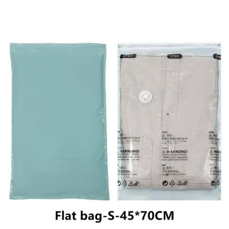 No Need Pump Vacuum Bags Large Plastic Storage Bags for Storing Clothes Blankets Compression Empty Bag Covers Travel Accessories