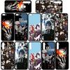 Phone Case for Samsung Galaxy S25 S24 S23 iPhone 16 15 Xiaomi Redmi Note 14 13 12 16E X 8 11 Pro Max OPPO Moto Huawei A05 A16 Anime Black Butler Cover