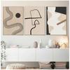 Abstract Vintage Line Geometric Posters And Prints Canvas Painting Modern Nordic Wall Art Pictures Living Room Home Decor