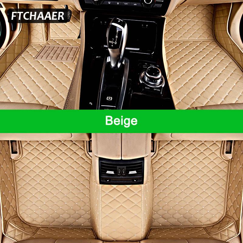 FTCHAAER Custom Car Floor Mats For BMW 3er E90 2005-2013 316-335 Auto Carpets Foot Coche Accessorie