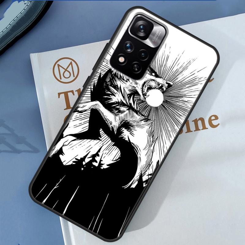 Wolf Art Case For Xiaomi Redmi 14C 13C 10C 12C Redmi Note 13 14 Pro 12 11 9 10 9S 10S 11S 12S Cover