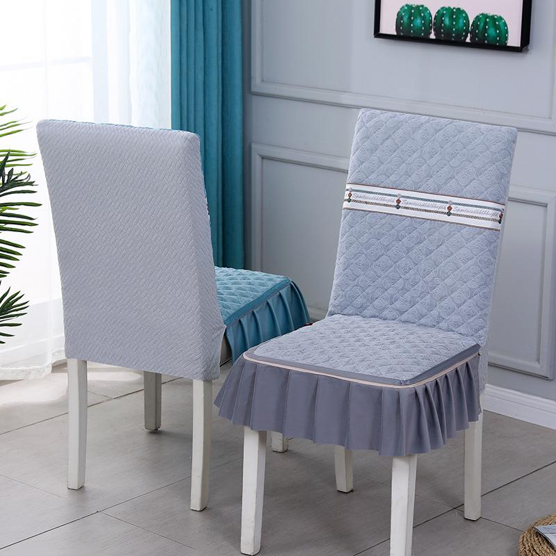

Chair Cover Cushion Backrest Integrated Universal Heightened and Thickened Seat Cover Slip-resistant Premium New Dining Chair Furniture Case One Size