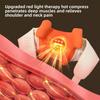 Neck Shoulder Massager with Heat, 8-Node Shiatsu Kneading Massage Shawl, Wireless Full Body Pain Relief Device for Home Office Use
