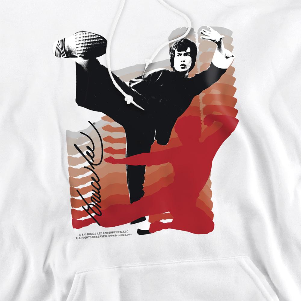 Bruce Lee Unisex Adult Kick It Hoodie