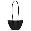 Lacoste Fashion Versatile PVC Tote Shoulder Bag Small Women bags Black NF4824ZP-000