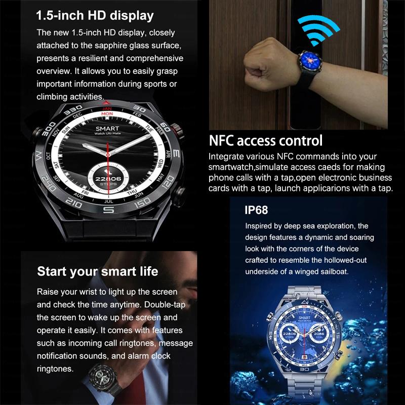 Smart Watch Bluetooth Call Monitor Heart Rate Smart Bracelet Sports Watch Step Counting Fitness Gps Tracker Smartwatches Devices