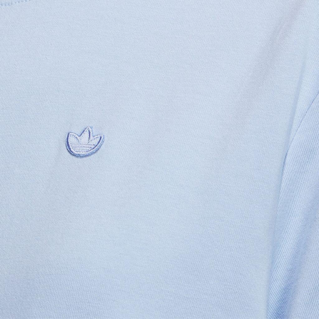 Adidas Originals Adiclub Single Jersey Tee Loose Fit Short Sleeve Women Tops Light-Pink Pale-Blue IP1755