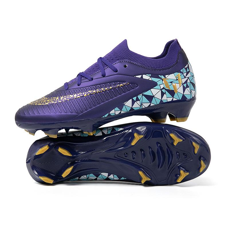 New Children'S Football Shoes Non-Slip And Wear-Resistant Spikes Competition Training Shoes Youth Student Sports Football Shoes