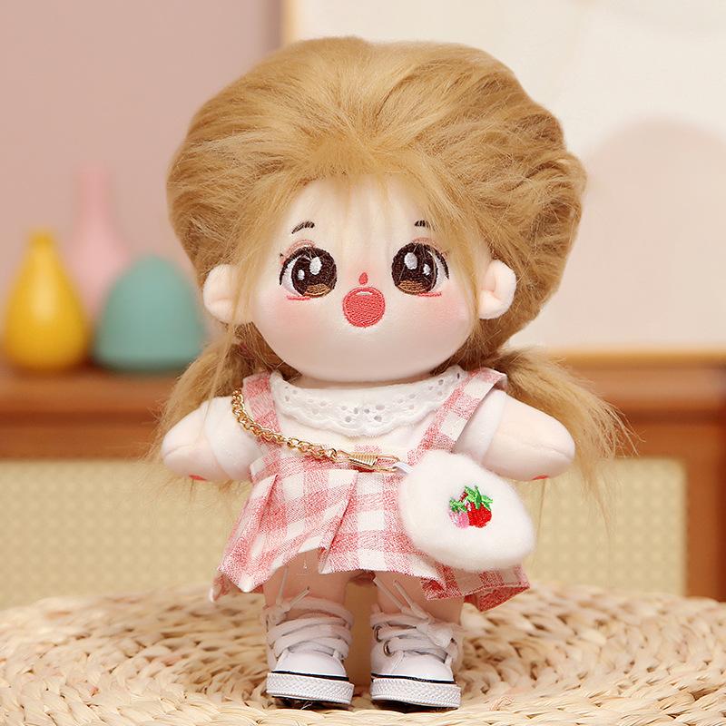 20cm Cotton Doll Clothes Skirt Plush Doll Girls Can Change Clothes Dolls To Give Gifts To Girls Best Friends
