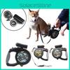 Sleek 8m Automatic Telescopic Retractable Pet Walking Lead With Ergonomic Grip
