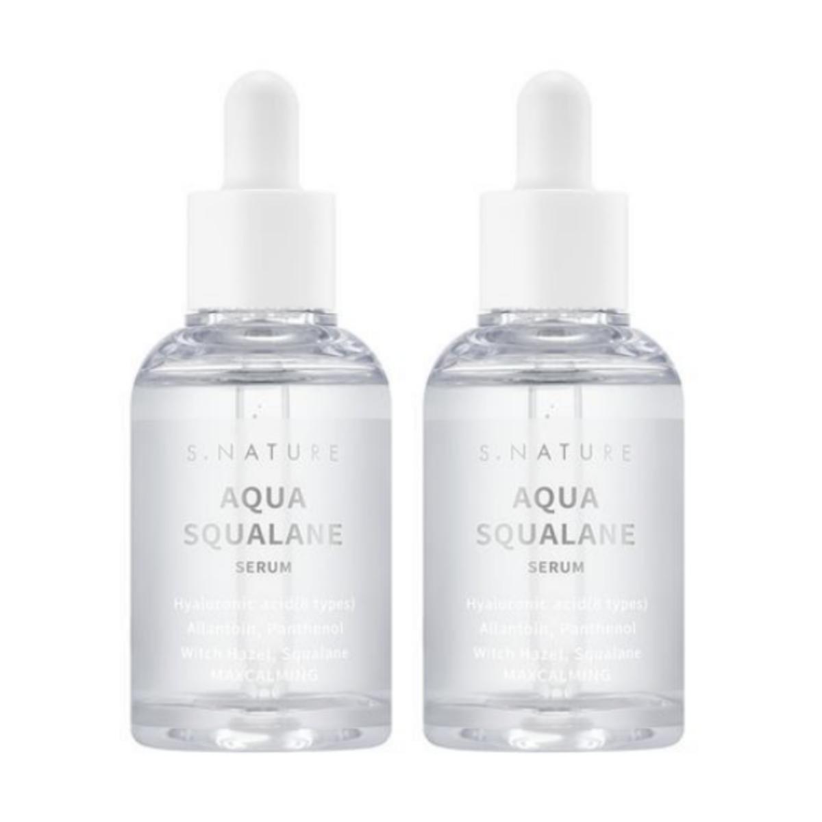 

[S.NATURE] Сыворотка со скваланом Aqua 50 мл 50ml X 2PCS