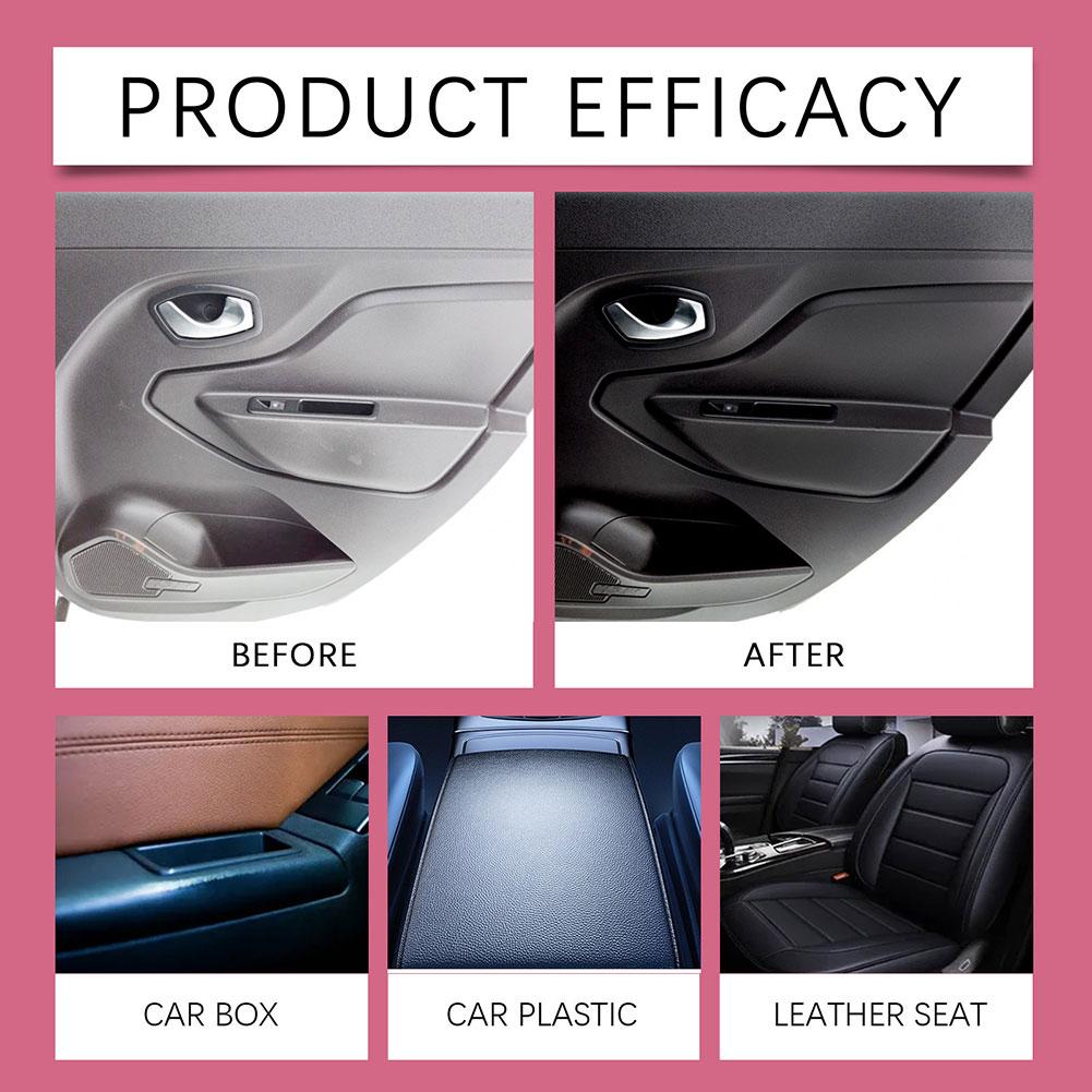 100ml Car Cleaning Polishing Cleaner For Cars Polishing Cleaner Car Interior Long-Lasting Gloss For Door Panels Car Seats