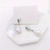 New  Simple Design Drop-shaped Pendant Earrings Ladies Personalized Trend Holiday Jewelry Accessories