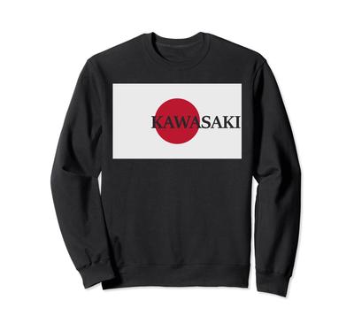 Japan Kawasaki Asia Travel Flag Sweatshirt