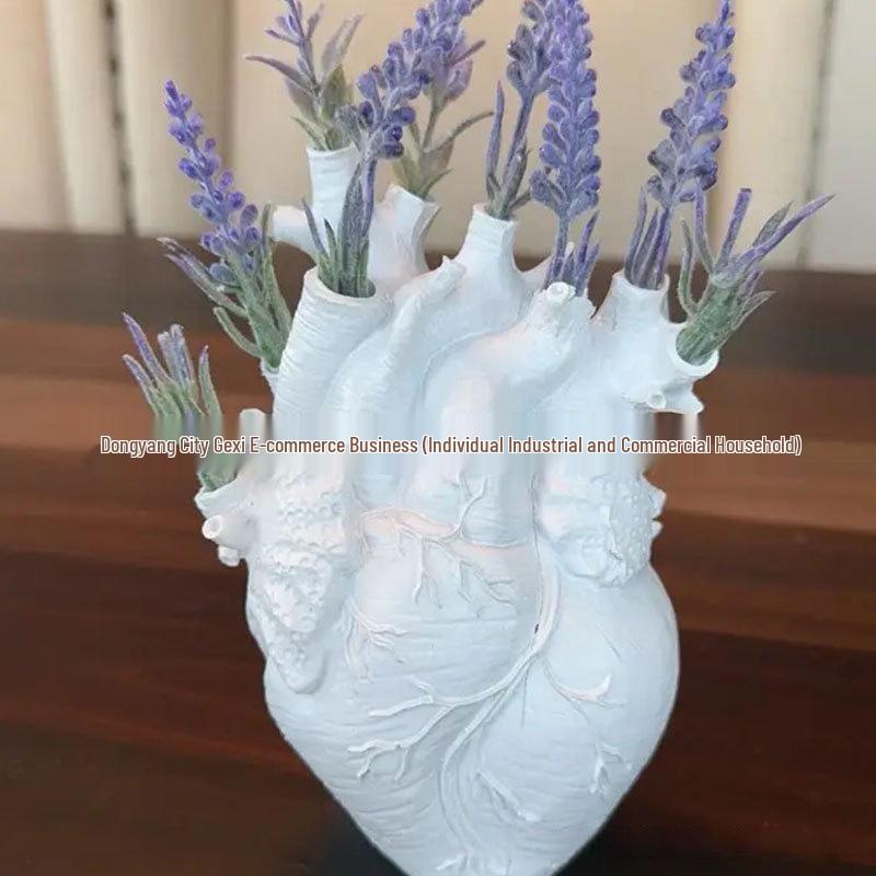 Bedårande sittande stor mage blomkruka skulptur för trädgård eller gräsmatta