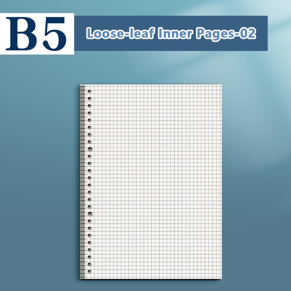 Detachable Binder Notepad Three Styles Inner Pages Writing Memo Pad Diary Book School Office